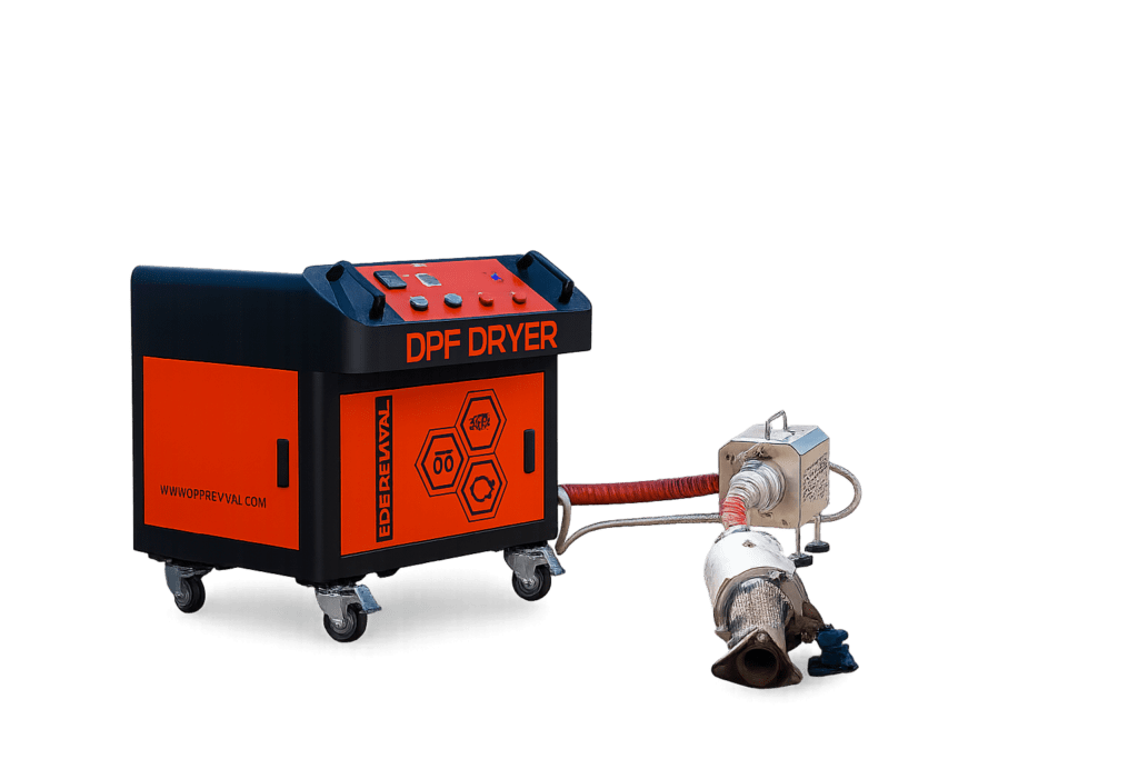 Máquina secadora de filtros de partículas DPF para secado profesional tras la limpieza