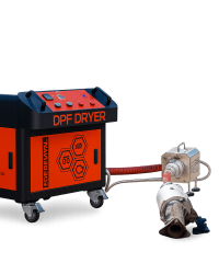 Máquina secadora de filtros de partículas DPF para secado profesional tras la limpieza
